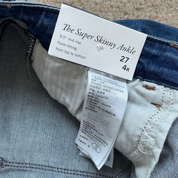 BNWT, Abercrombie &Fitch skinny jeans size 27 - Picture 4 of 7